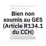 Bien non soumis au GES
