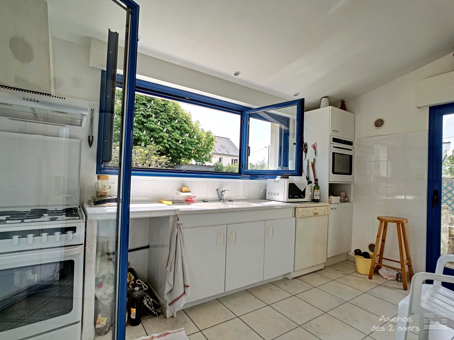 Propriété bord de mer - Maison sur 1000m² au calme et Plage à pied - Saint-Pierre-Quiberon - 4066-cuisine